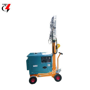 Xách tay 8KW 8KVA Máy phát điện diesel Powered 4x1000w tháp di động đèn tín hiệu - Product Image 2