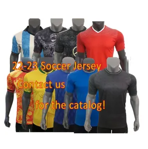 Custom World 2022 Soccer Wear Cup Uniform Kids 22-23 Club Football Shirt Camisa Brasil