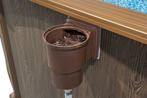 <span class=keywords><strong>Bestway</strong></span> 561CU 16ft Hydrium <span class=keywords><strong>Alberca</strong></span> Marco de pared de acero redondo al aire libre Familia Hierro Patrón de madera Juego de piscina - Product Image 4