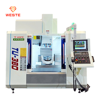 Fabriek Geprijsde Tu380 5 As Verticale Cnc Freesmachine Centrum Zware Enkele Spil Conus (Bt40)