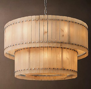 Lámpara de Araña Moderna de Alabastro <span class=keywords><strong>Oslo</strong></span>, Lámpara Rectangular Creativa para Restaurante, Lámpara de Lujo de Cobre para Sala de Estar, Dormitorio y Estudio - Product Image 6