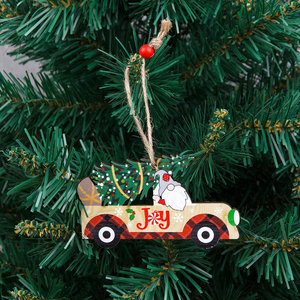 Tùy Chỉnh Cây Giáng Sinh Treo Đồ Trang Trí Xe Bằng Gỗ Giáng Sinh Treo Đồ Trang Trí Bằng Gỗ Cây Trang Trí Nội Thất - Product Image 3