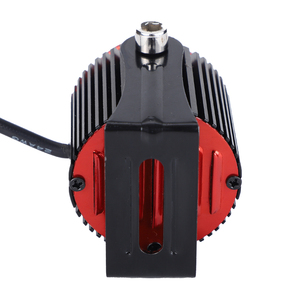 Projecteur LED monocylindre Yongyou pour moto, rouge, avec cadre avant rainuré, coque en aluminium, étanche, lumière modifiée pour moto - Product Image 4