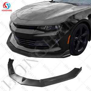 Chaoshenghang sản xuất ô tô phụ tùng ô tô phía trước môi bóng đen phía trước môi Splitter cho Chevrolet <span class=keywords><strong>Camaro</strong></span> 2016-2020 - Product Image 1