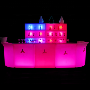 Meubles de bar en plastique Offre Spéciale modernes discothèque <span class=keywords><strong>Homebar</strong></span> Led bar éclairage de table comptoir de bar - Product Image 1