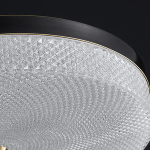 Lámpara de Techo LED Moderna y Minimalista de Cobre para Dormitorio Principal y Entrada, de Alta Gama, 6000K CCT, con Certificación SAA - Product Image 4