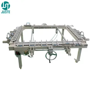 Professional Manual Screen Frame Stretching Machine Clamp Mechanical Pneumatic Printing Silk Screen Stretching Machine