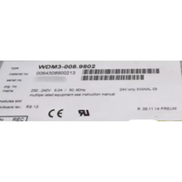 WDO5-008.15101 WDM3-008.9802 WDM3-008.9801 Servomoteur neuf en boîte, livraison gratuite