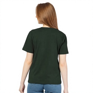 Camiseta Personalizada con Cuello Redondo para Mujer, Fabricante OEM ODM, Proveedor, Fábrica, Venta al por Mayor, Etiqueta Privada, Logotipo Personalizado, Informal - Product Image 5