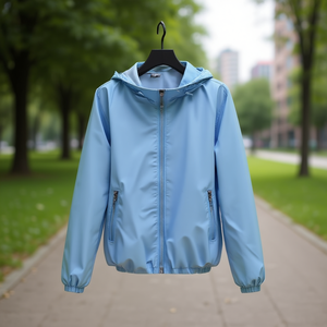 Giacca Antivento Taglie Forti da Donna S-XXL, Cappotto Leggero con Cappuccio - Product Image 3