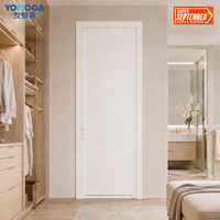 Puerta de Baño Blanca con Bisagras, Panel de Aluminio, Puerta de Inodoro Impermeable, Proveedor