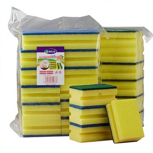 Esponjas para Platos, Esponjas de Limpieza para Cocina, Esponjas para el Hogar al por Mayor a Granel, Esponjas de PU con Almohadilla de Fregado a Precio Económico - Product Image 4