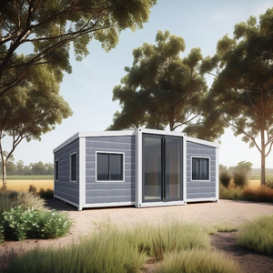 Casa Contenedor Modular de Lujo Resistente a Huracanes de 20 pies/40 pies, Casa Prefabricada de 3 Dormitorios, Plegable, Portátil y Expandible - Product Image 4