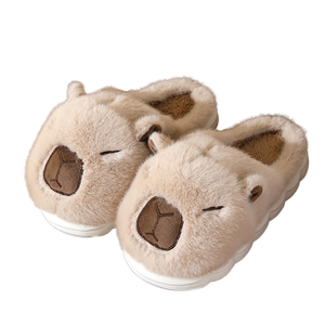 Nuevo Producto: Pantuflas Cálidas de Invierno para el Hogar, con Punta Cerrada, de Felpa Suave y Antideslizantes, de Fabricantes de Pantuflas, con Precio de Fábrica - Product Image 1