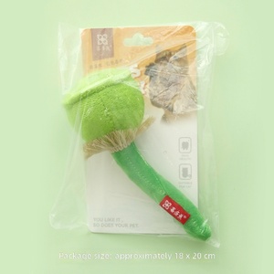 Giocattolo per Gatti a Forma di Bocciolo di Loto in Peluche con <span class=keywords><strong>Erba</strong></span> <span class=keywords><strong>Gatta</strong></span>, Multifunzione per Pulizia dei Denti e Gioco Molare - Product Image 3