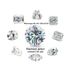0.7mm-18mm VVS1 Stones GRA Moissanite with Wholesale Price Cheap Moissanite Loose Stone For Making Jewelry