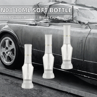 N08 Usine – Flacon souple transparent en PA de 10 ml de qualité supérieure, vide, pour peinture tactile, huile, marqueur, sérigraphie automobile
