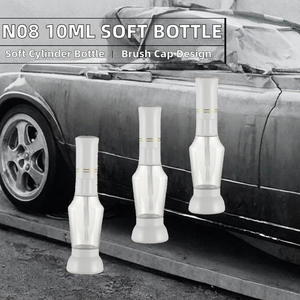 N08 Usine – Flacon souple transparent en PA de 10 ml de qualité supérieure, vide, pour peinture tactile, huile, marqueur, sérigraphie automobile - Product Image 2