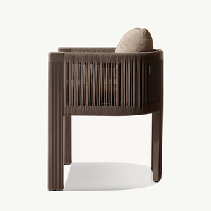 Conjunto de Comedor de Aluminio para Jardín, Muebles de Exterior, Juego de Mesa y Sillas de Aluminio para Patio y Hotel - Product Image 5