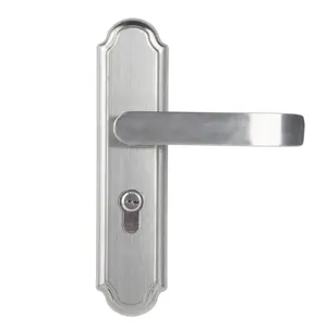 Hoge Kwaliteit Key Cilinder Badkamer Rozet Rvs Lever Lock Monteur Deurklink Slot