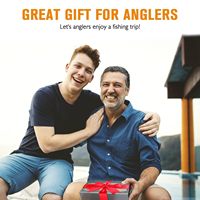 Dovesun Lanière de pêche à la mouche portable et durable, porte-accessoires de poche pour collier de pêche à la mouche, support de ligne de pêche à la mouche, cordon de serrage réglable en EVA et nylon