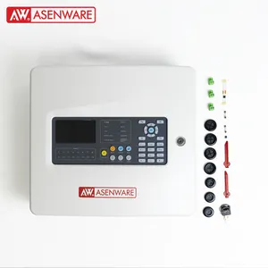 Bir döngü adresli yangın alarmı 120 nokta kontrol paneli yüksek duyarlı güvenlik sistemi