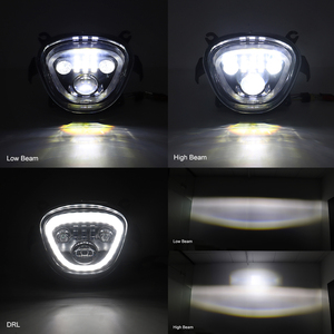 เครื่อง M1800R แบบยุโรปมีแหวนรัศมีสำหรับ2006-2019 <span class=keywords><strong>Suzuki</strong></span> ไฟหน้า LED แบบ M109R - Product Image 5