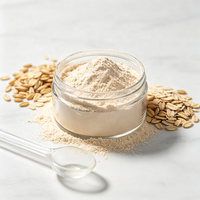 Poudre de peptides d'avoine à 99 % de pureté, qualité alimentaire naturelle, matériau brut en vrac pour les aliments fonctionnels et la santé diététique