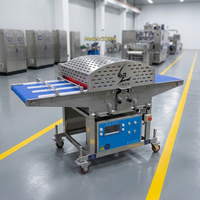 Machine de découpe pour bandes de viande, en acier inoxydable, cube de poisson, porc, bandelettes de poulet sans os, 304