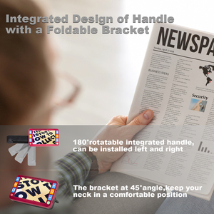 <span class=keywords><strong>Loupe</strong></span> vidéo numérique en plastique à faible coût de 5 pouces pour malvoyants avec double objectif 8MP autofocus, commande vocale, zoom 2x~32x RS500XR - Product Image 4