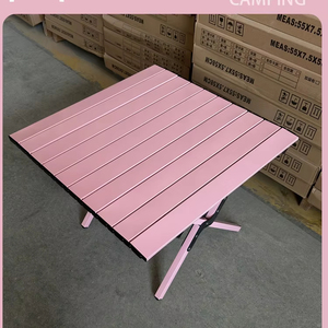 Rose Red Hiện Đại Vòng Ngoài Trời Gấp Ghế Xách Tay Carbon Thép Cuộn Dã Ngoại Cắm Trại Vườn Sử Dụng Có Thể Gập Lại Đồ Nội Thất Polyester - Product Image 2