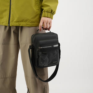 Bolso cruzado de estilo coreano para hombre, de gran capacidad, de tela Oxford, con patrón de camuflaje, duradero, para viajes de negocios - Product Image 5
