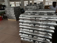 Luminaire de plafond encastré à grille de bureau T8 2x4 pieds, tube LED de 1200 mm, luminaire de plafond encastré, T5 T8, boîtier en aluminium + fer, miroir