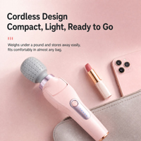 Masseur corporel à angle réglable, télécommande sans fil, silencieux, multi-vitesses, portable, rechargeable par USB, pour le dos