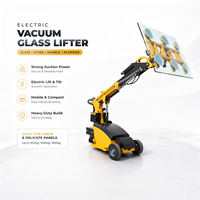 Manipulateur à vide mobile certifié CE pour l'industrie du verre, grue hydraulique mobile avec ventouses à vide