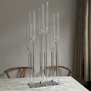 เชิงเทียนสำหรับงานแต่งงานของตกแต่งโต๊ะกลางที่สะดุดตา - Product Image 1