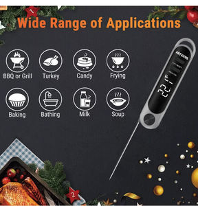 Thermomètre numérique instantané, rapide, étanche, magnétique, en plastique, pour la cuisine, la viande, les bonbons, le café, le lait, la volaille, la pizza, le barbecue et la <span class=keywords><strong>cuisson</strong></span> - Product Image 4