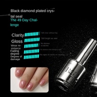 ROUNI 2025 Nouvelle Collection Haute Qualité Gel UV Non Toxique pour Ongles, Base et Top Coat en Résine Naturelle, Idéal pour Salons de Manucure, Vente en Gros