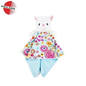 100% coton floral couverture de sécurité doux en peluche chiot chien <span class=keywords><strong>doudou</strong></span> bébé couette couvertures - Product Image 5