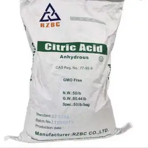 Manufacture price citric acid cas 77-92-9 formula C6H8O7