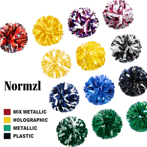 <span class=keywords><strong>Pon</strong></span> <span class=keywords><strong>Pon</strong></span> per Cheerleading in Plastica Multicolore a Prezzo di Fabbrica, Accessori con Finitura Opaca e Metallizzata, con Manico a Bastone - Product Image 4