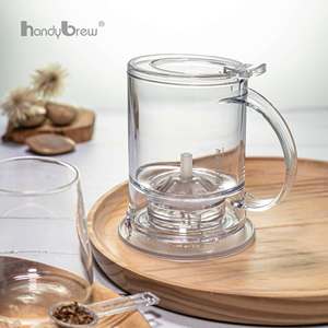 Cafetera Profesional de 420 ml con Mecanismo Antigoteo Transparente para Té Especializado, Cafetera Inteligente con Fondo Mágico Antigoteo, Gotero Inteligente - Product Image 2