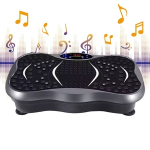 Full-Body Mini <b>Vibration</b> Plate Machine Home Use Standing Shaking Body Shaping & Fat Removal Meat Massager - Product Image 1