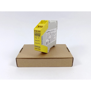 MAYSER SGEFS1044L Module de contrôle de sécurité 24V DC Relais de protection de machine pour capteurs de sécurité et bords PL e Certified - Product Image 2
