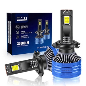 Vente bon marché QZ37 Feux de toit de voiture, phare LED de voiture, IP68, aluminium aéronautique, double tubes en laiton, ampoules de voiture rouges - Product Image 6