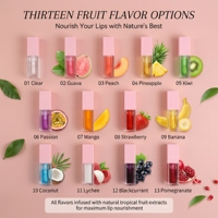 Huile à lèvres mate à base de plantes qui change de couleur pour les lèvres sèches, hydratante, maquillage quotidien, logo personnalisé, cosmétique de beauté