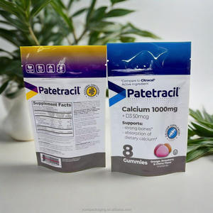 Pochette debout mate de conception OEM en Mylar Sachets Y Pote personnalisés Empaques Para Suplementos En Polvo - Product Image 2