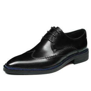 Zapatos Oxford de Cordones Casuales de Negocios de Alta Calidad 2026 para Hombre, Parte Superior de Cuero Genuino, Impermeables, Transpirables, Diseño Evergreen - Product Image 6