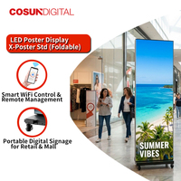 Écran d'affichage LED couleur modulaire pour signalisation numérique, idéal pour la publicité commerciale et les panneaux d'affichage