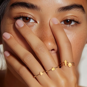 Simpatici anelli fantasma 316L in acciaio inox all'ingrosso personalizzazione hallows' giorno Ghost Ring - Product Image 5